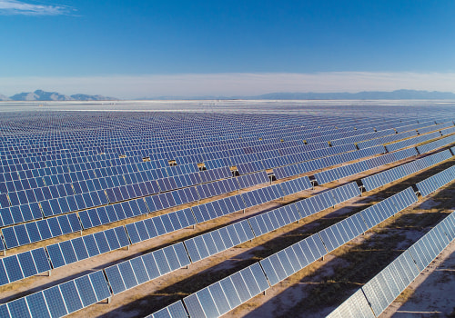 How many solar facilities are in the us?